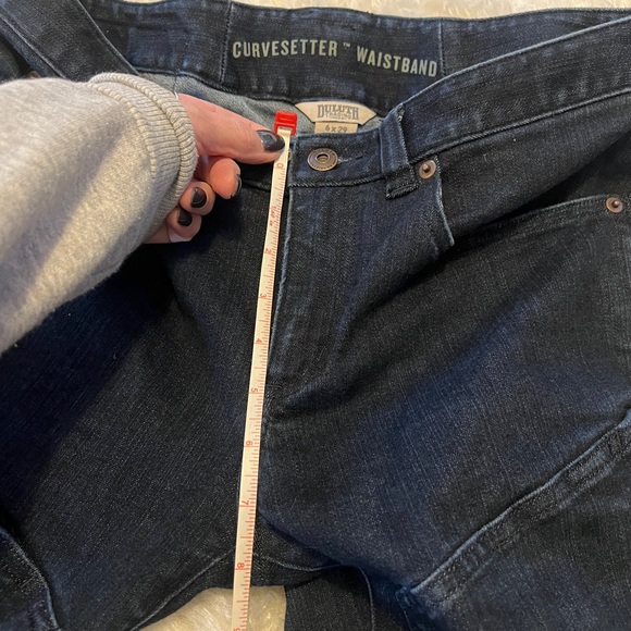 Duluth Trading curve setter waist carpenter jeans - Picture 5 of 7